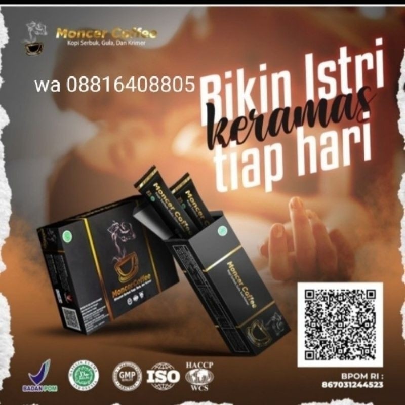 

Kopi Mocer Coffee Original 1 Box 8 sachet