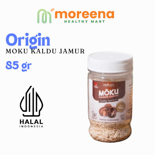 

ORIGIN - Moku Kaldu Jamur 10+ NON MSG 85g