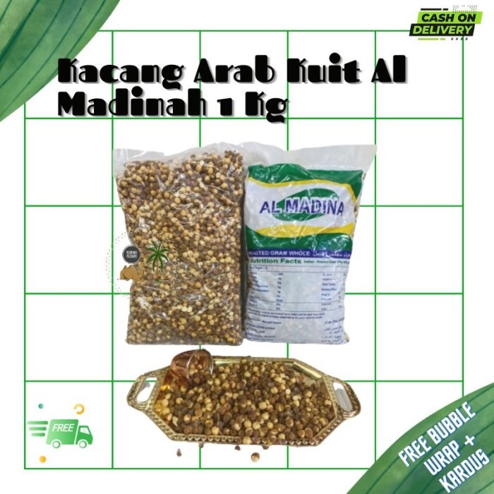 

Kacang Arab Kulit Almadinah 1 Kg / Kacang Kulit / Kacang Al-Madinah