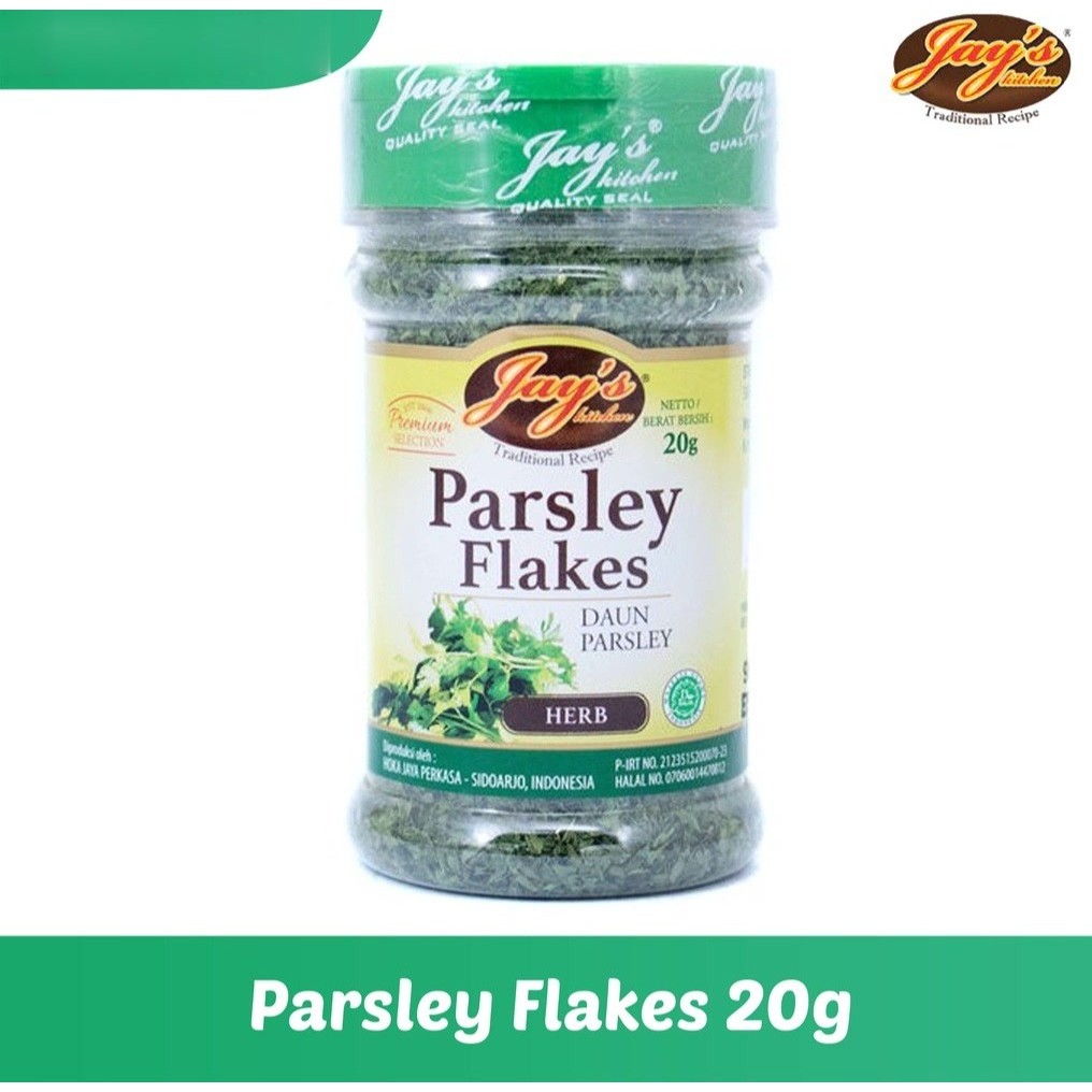 

Promo MurMer_ JAYS PARSLEY FLAKES 20G