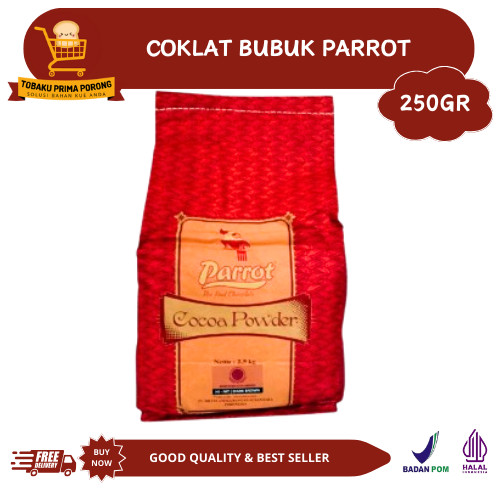 

COKLAT BUBUK PARROT DARK BROWN HF REPACK 250GR