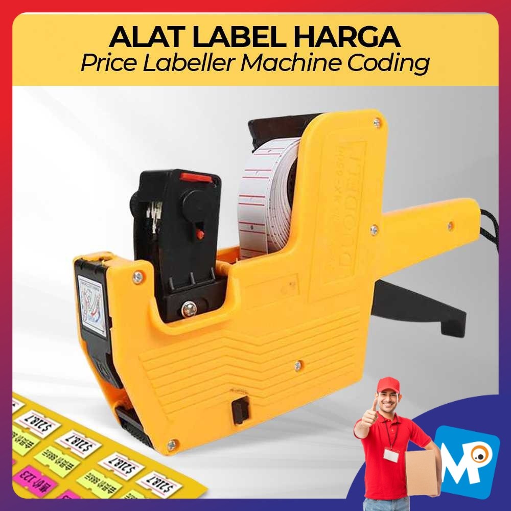 

DUODELI Alat Label Harga Price Labeller Machine Coding - MX-5500
