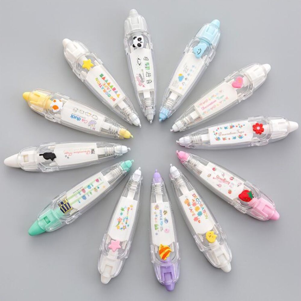 

Fruits Kawaii DIY Hand Account Scrapbook Diary Correction Tape Decorative Tape Student Stationery Press Type