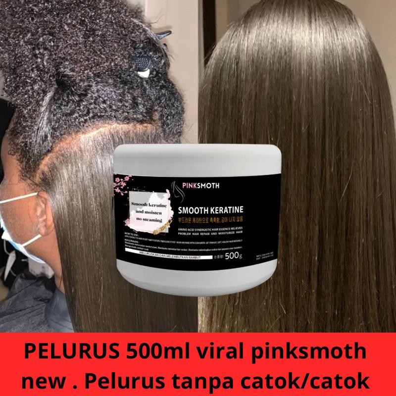 PINKSMOTH SMOOTHING PELURUS TANPA CATOK KOREA 500ml
