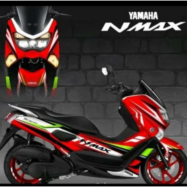 Stiker decal nmax simple elegan
