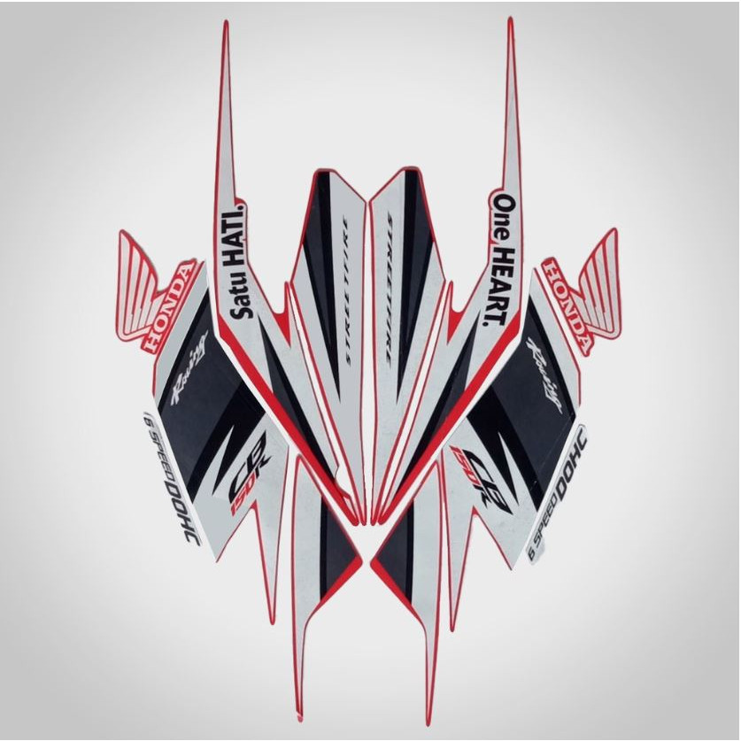 Stiker Striping Honda CB 150 R 2018 - List Stiker Standar CB 150 R 2018 -