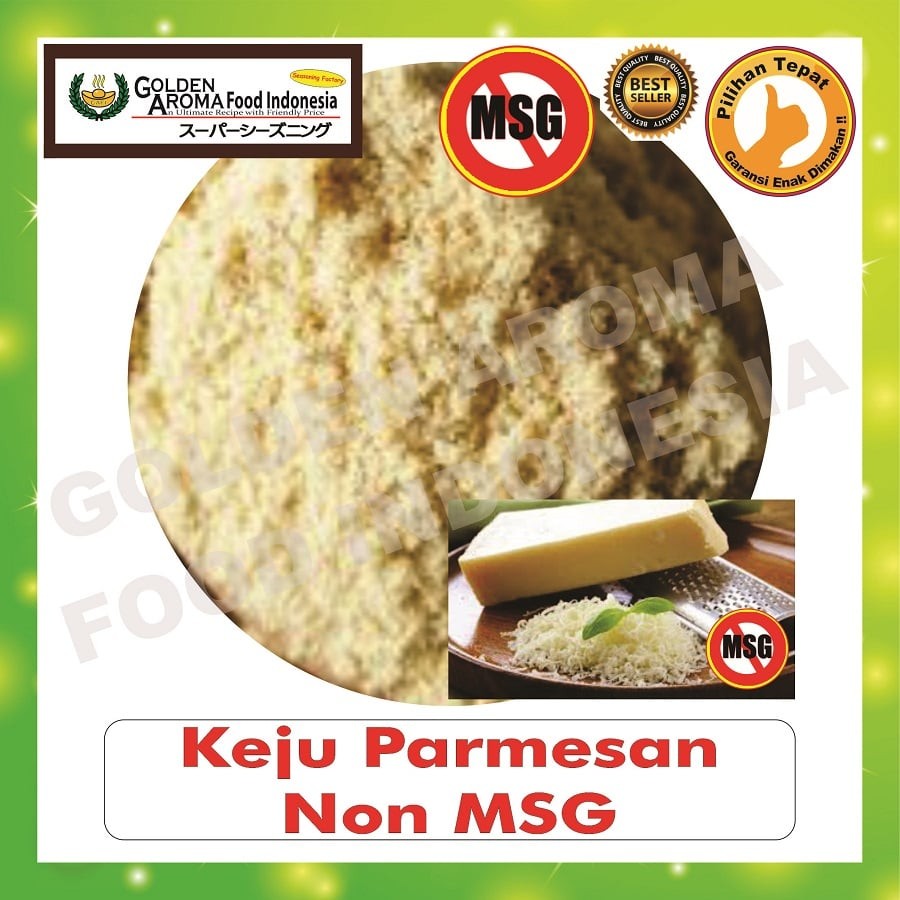 

Bubuk Tabur Rasa Keju Parmesan Non MSG 250gr Bumbu Masak Serbaguna Halal 1/4Kg Seasoning Powder