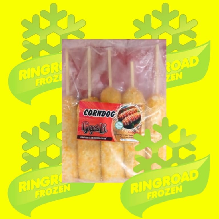 

GUSTI SOSIS CORNDOG MOZA 5 PCS