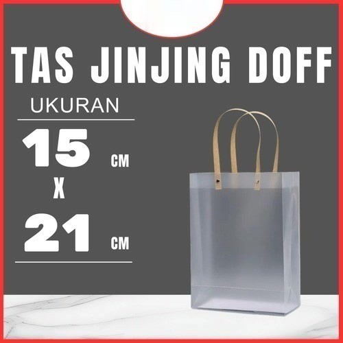 

Tas Mika Doff PP Tote Bag Polos Jinjing Tenteng 15x21 15 x 21 Tas Hampers Souvenir Hand Bag Kado Goodie Bag Buram Premium Elegant