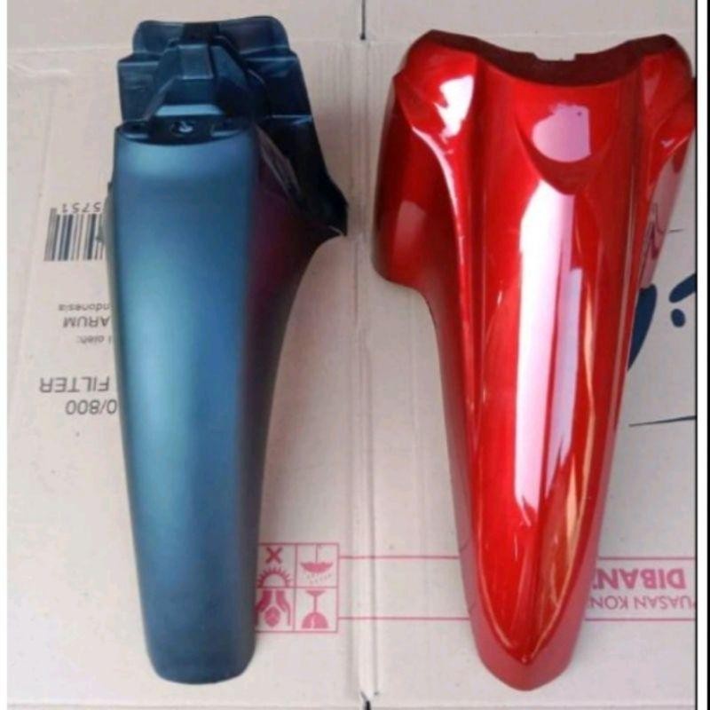 Slebor spakbor selebor depan belakang supra X 125 new batman maroon mirip ori