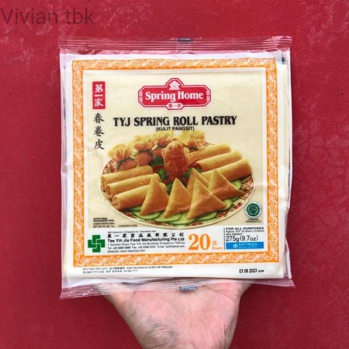 

vv Spring Roll Pastry TYJ 8,5 inch - 8.5 Inch