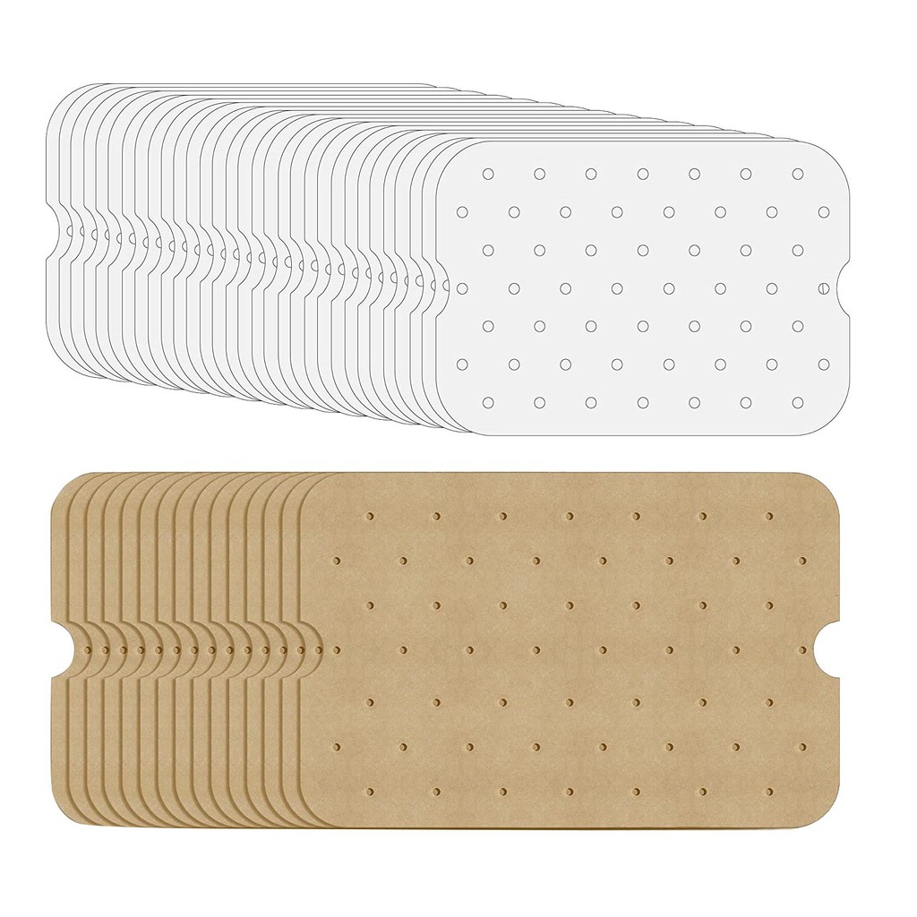 200 Pcs Air Fryer Parchment Paper Liners for Foodi XL Smart FG551 6-In-1 Indoor Grill for Foodi Acce