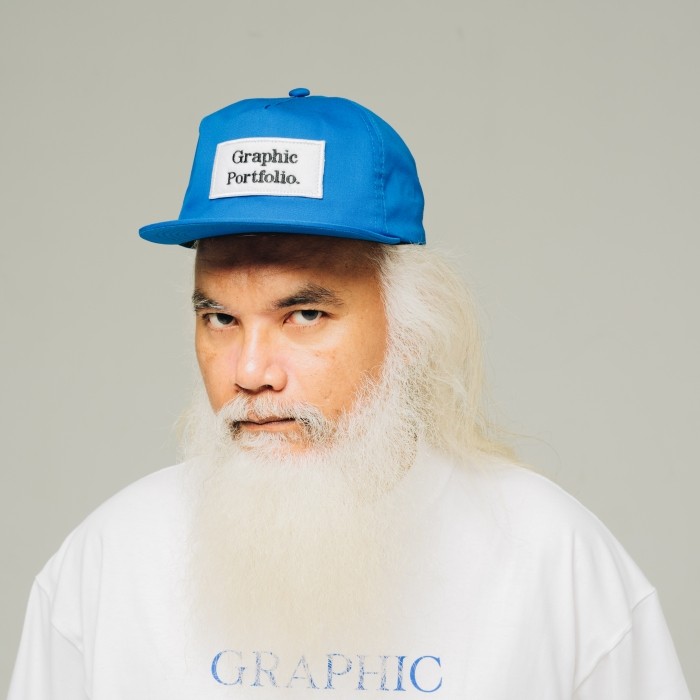 UNKL347 Topi Snap Back Warna Biru APTA