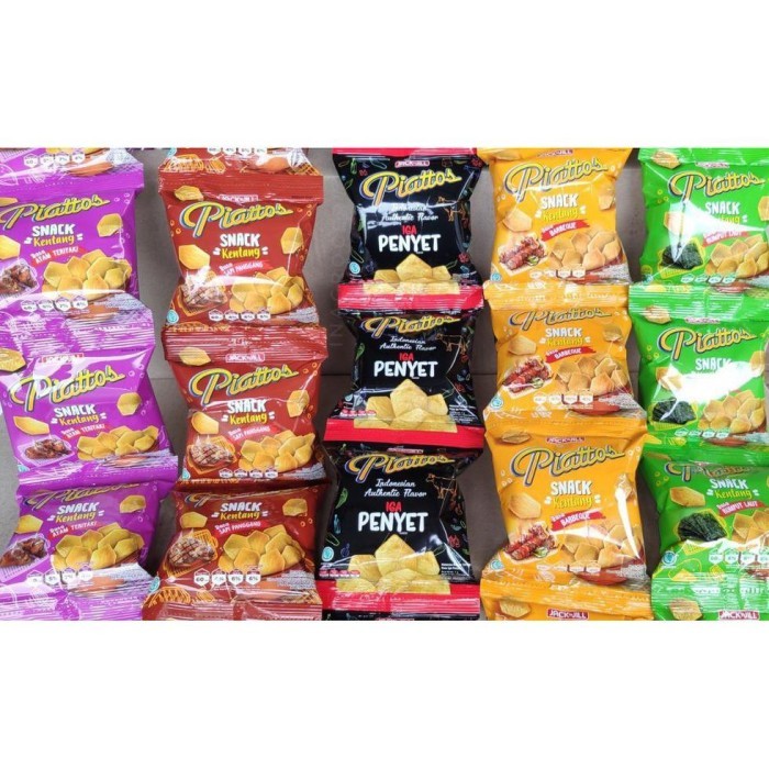 

Piattos - Snack Kentang Renceng - Isi 10pcs/renceng