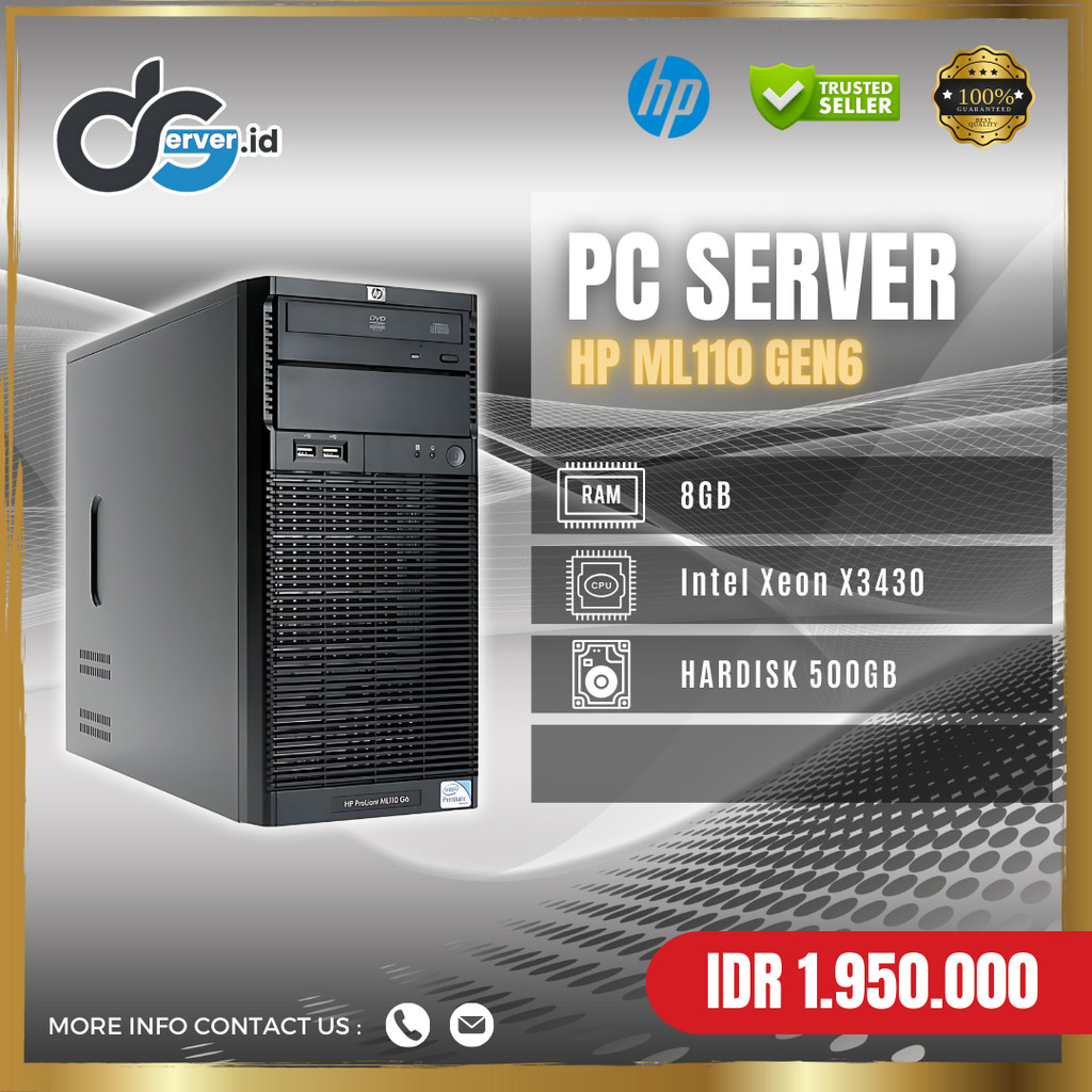 PC Server HP proliant ML110 G6
