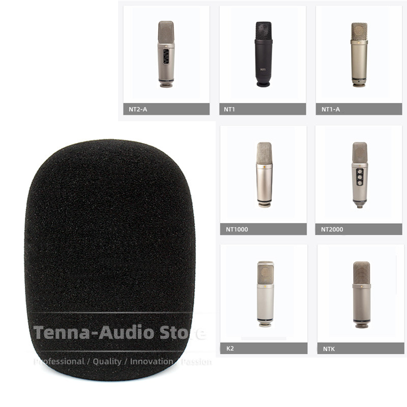 Windshield Foam Microphone Mic Sponge For Rode NT1-A NT2-A NT1 Kit NT 1 K 2 A NT1000 NT2000 USB K2 N
