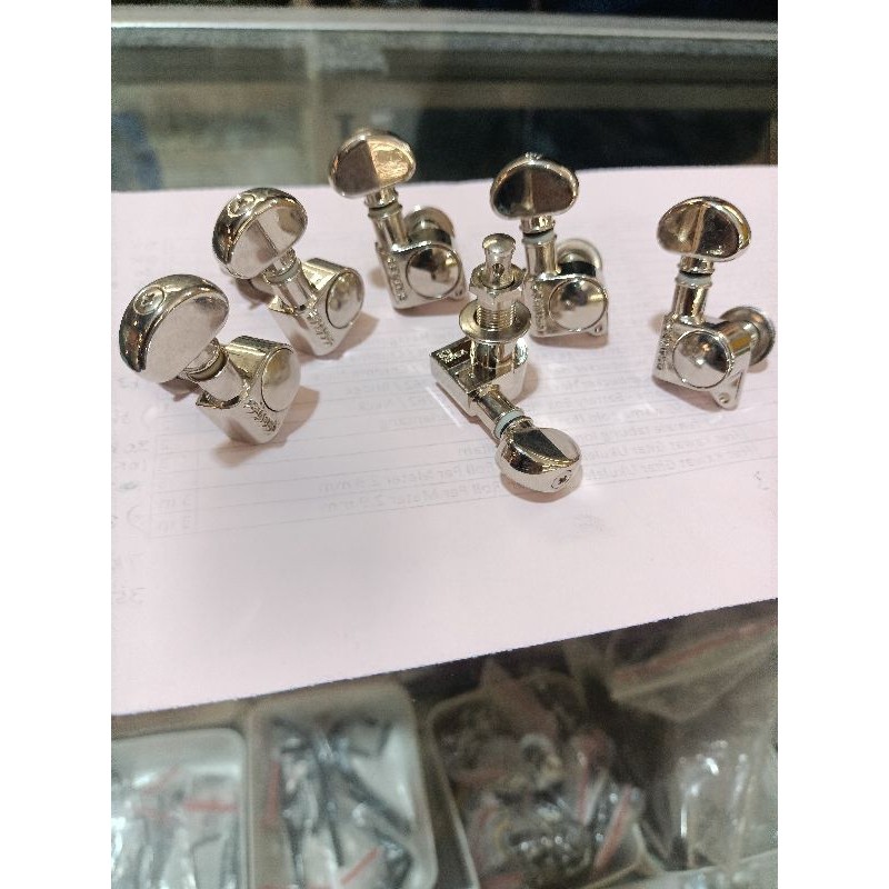 Dryer Grover ORI Korea Gitar Elektrik R6 Crhome