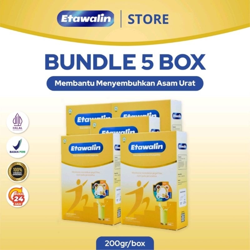 

Etawalin 5 Box - Susu Kambing Etawalin Asli Original Atasi Nyeri Sendi dan Tulang