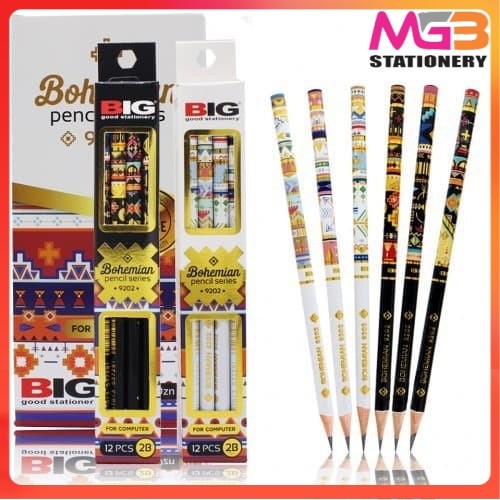 

Pensil 2B BIG 9202 Bohemian - MTKS