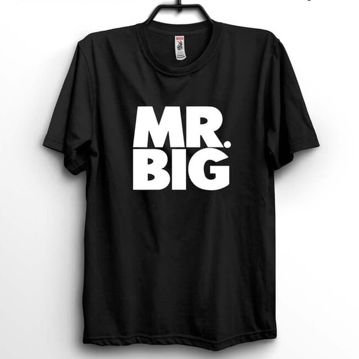 Kaos Tshirt Baju Murah Combed 30S Distro MR BiG band musik hard Rock arena glam metal music mr. polo