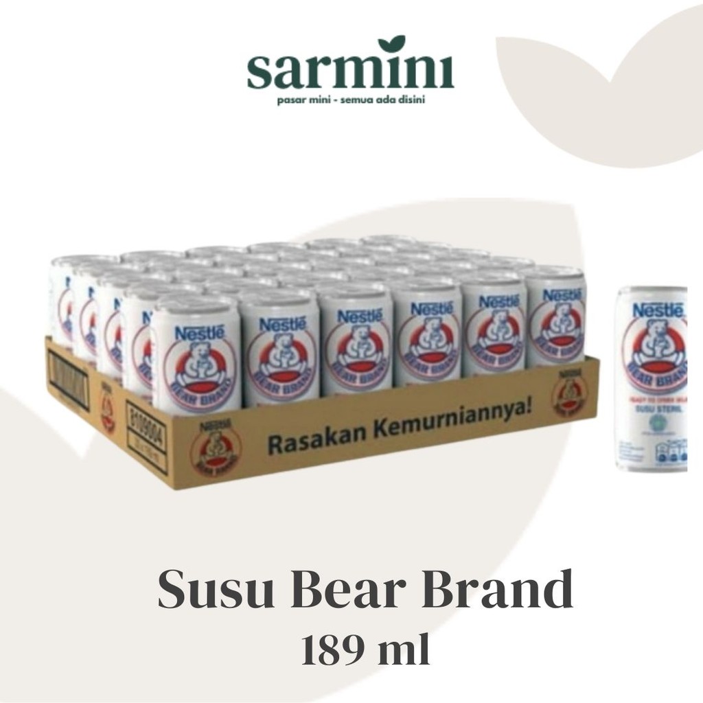 

Susu Beruang Bear Brand 189 ml 1 Dus Isi 30 pcs