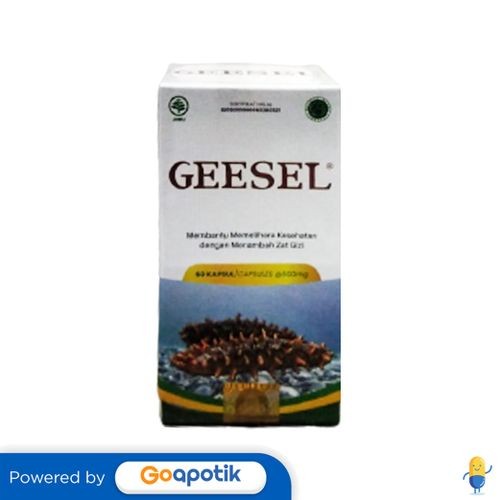 Geesel Botol Isi 60 Kapsul
