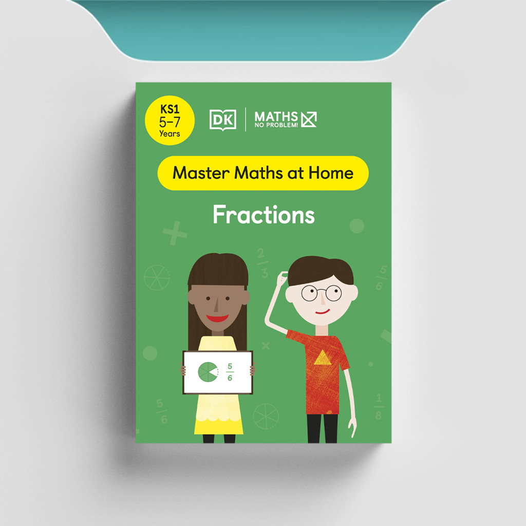 

[ENG1823] Maths (Master Maths at Home): No Problem! Fraction, Ages 5-7 (Stage 1) - DK