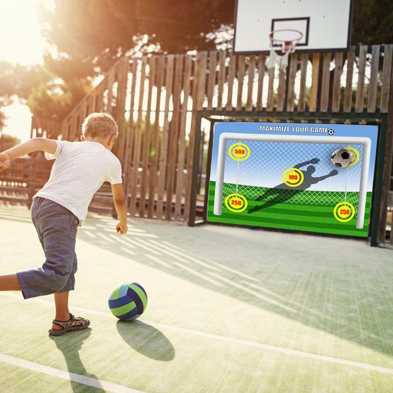 Football Footstep Training Mat Soccer Training Equipment Toss Soccer Goal Game Outdoor Soccer Games 