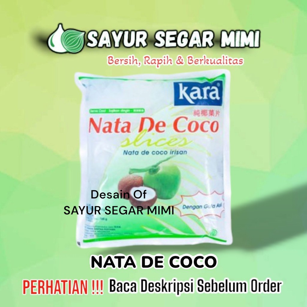 

Nata De Coco 1 Kg - Sayur Segar Mimi