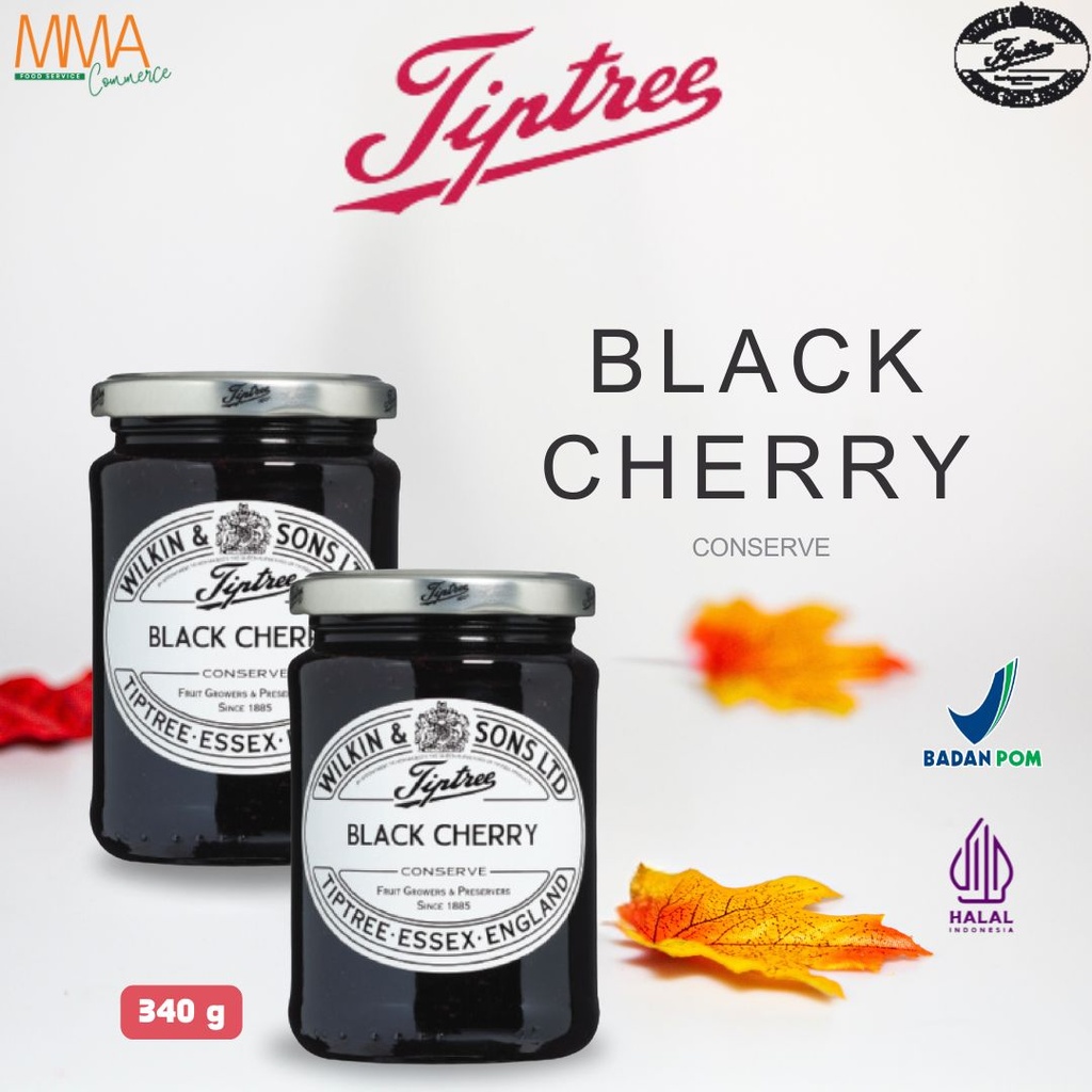 

TIPTREE Black Cherry Conserve Jam 340g Selai Cherry Hitam / Selai Buah