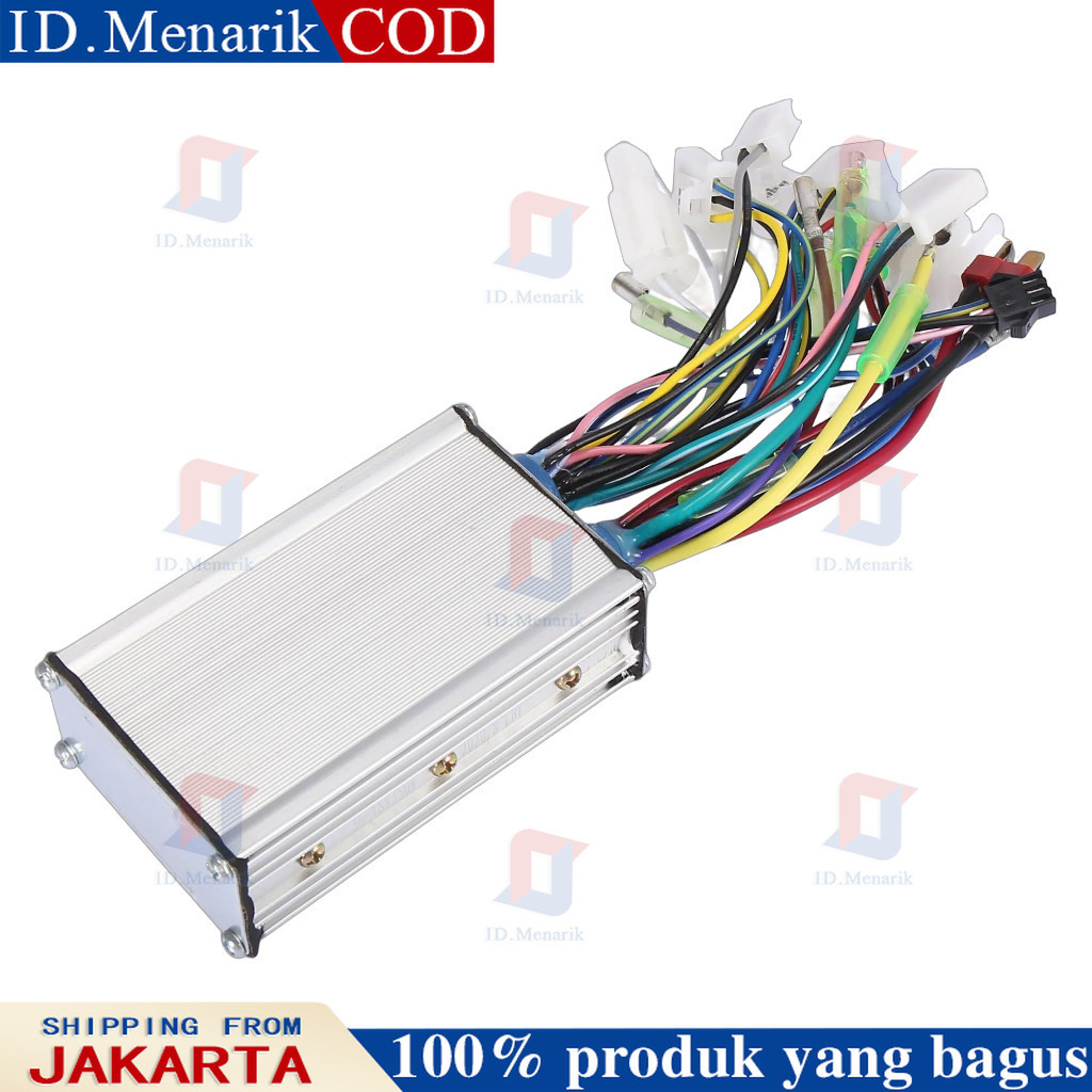 Controller sepeda listrik  48v 350w bldc brushless kontroler 36v/48v selis universal 36volt 48volt 3