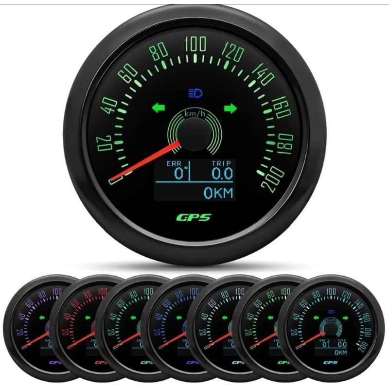 Speedometer digital untuk semua kendaraan.  kmh pengukur kecepatan mobil system Gps.  speed meter mo