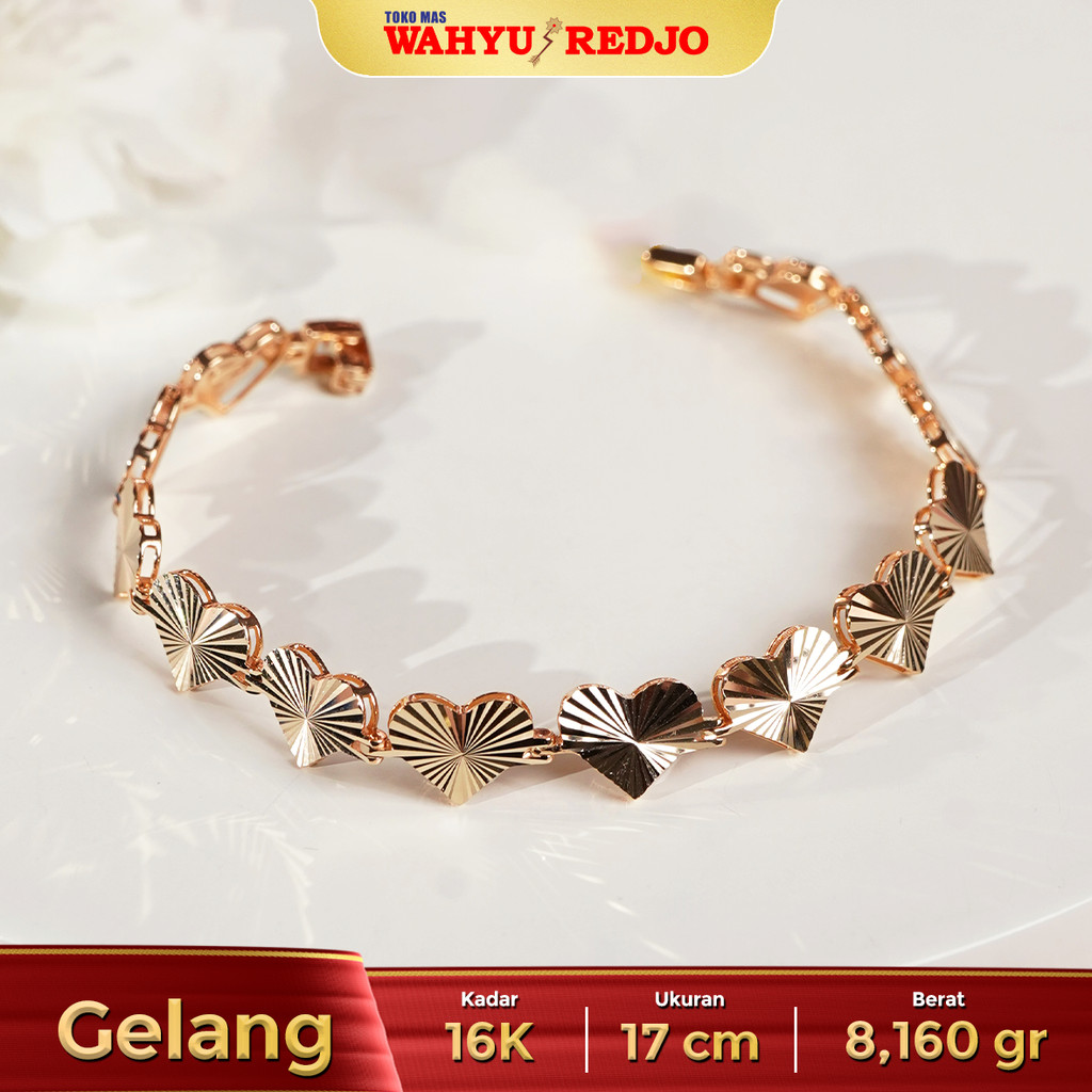 GELANG EMAS 16K WAHYU REDJO GL-16K-24540792-PMR