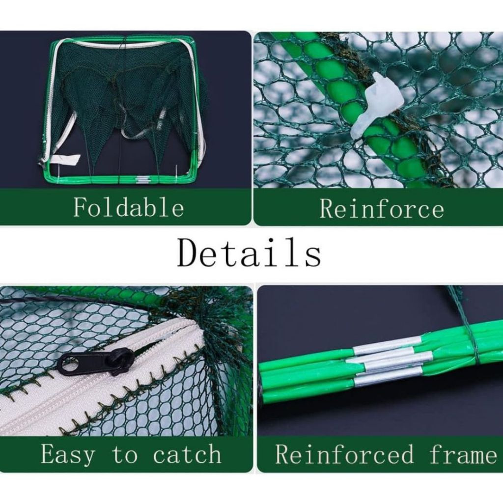 [Ready] PHOENIX Perangkap Jebakan Jaring Jala Prangkap Lipat Ikan Udang Kepiting Sungai Danau Laut