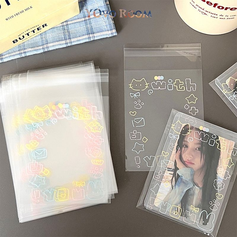 

Tas Kemasan Polaroid Gaya Ins Angel Rabbit Tas Kemasan Kartu Kecil Tas Segel Otomatis YOvo