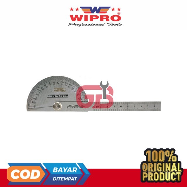 Busur Derajat (Protractor) BDP-150 Wipro