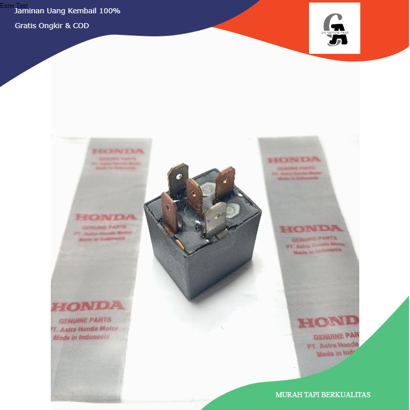 Relay stater relay kaki 5 motor honda Vario 125 Vario 150 Vario 125 LED K59 original