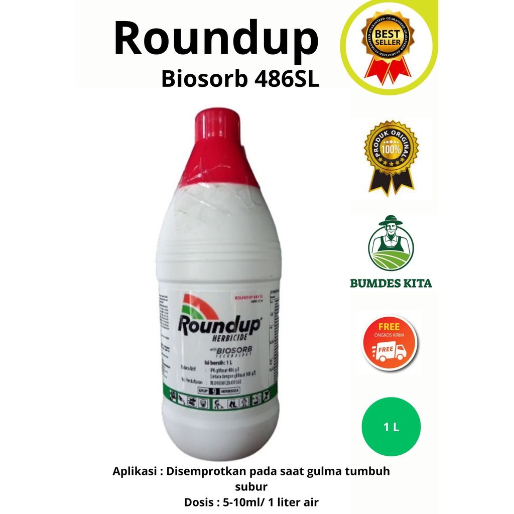 Round up Roundup 1Liter Rondap Original