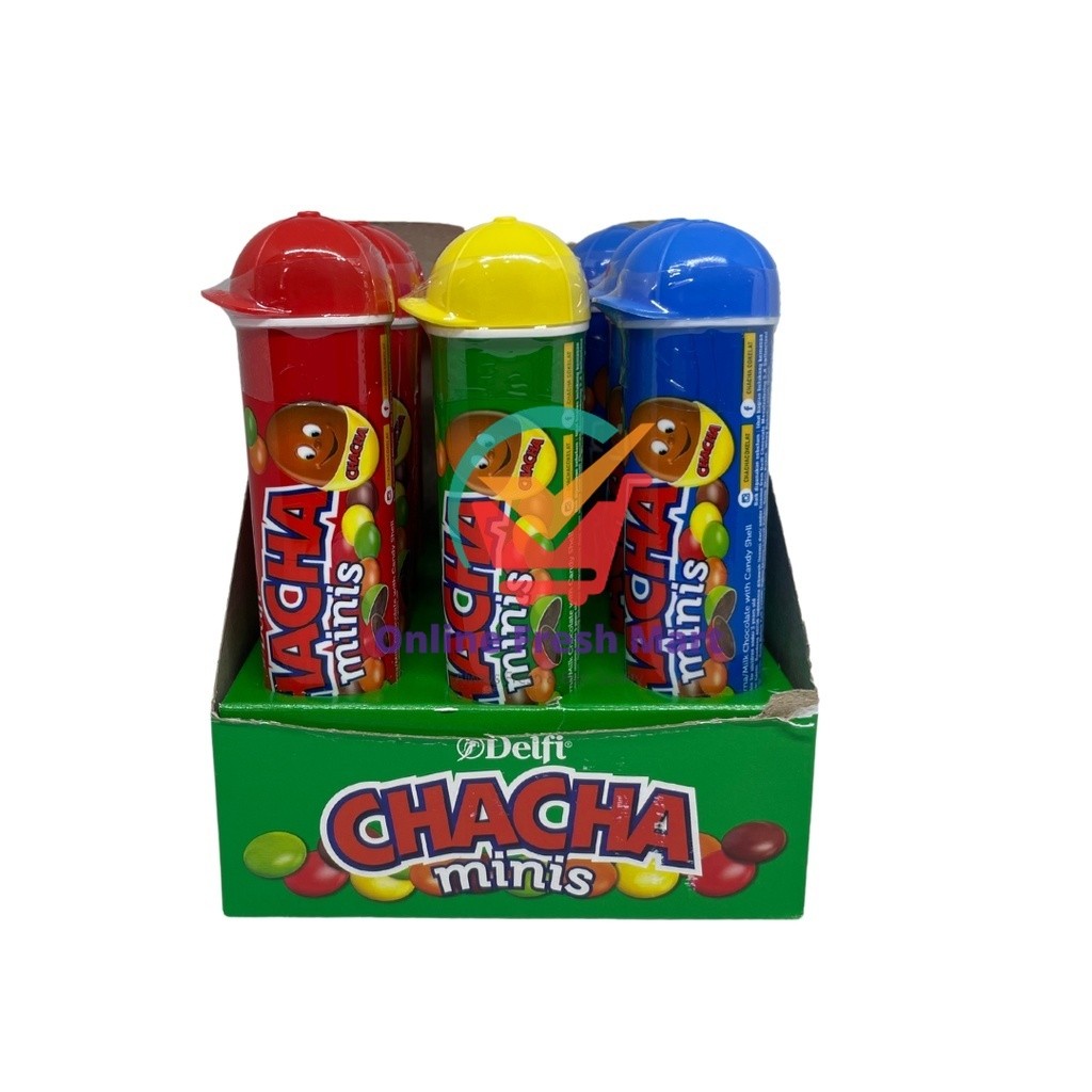 

Delfi Coklat CHACHA Minis Tube Hat 40g - Online Fresh Mart Denpasar