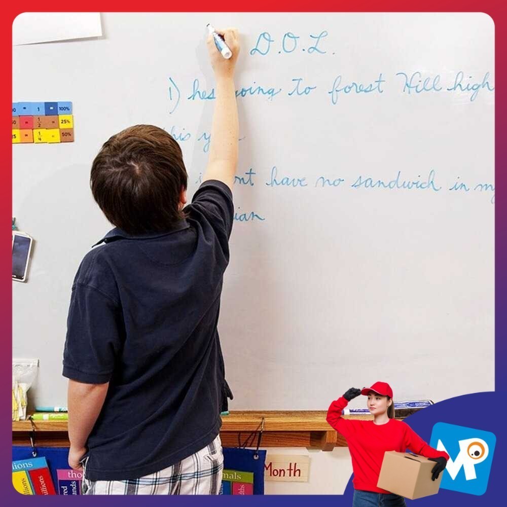 

H&F Stiker Dinding Papan Tulis Whiteboard Flexible 2M x 45cm - HF514