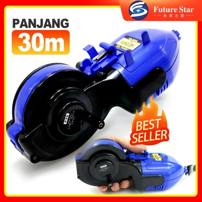 Sipatan Lot Benang Tajima Carpenter Mini Ink Marker Penggaris  Sepatan  30 Meter 15m Fountain Automa