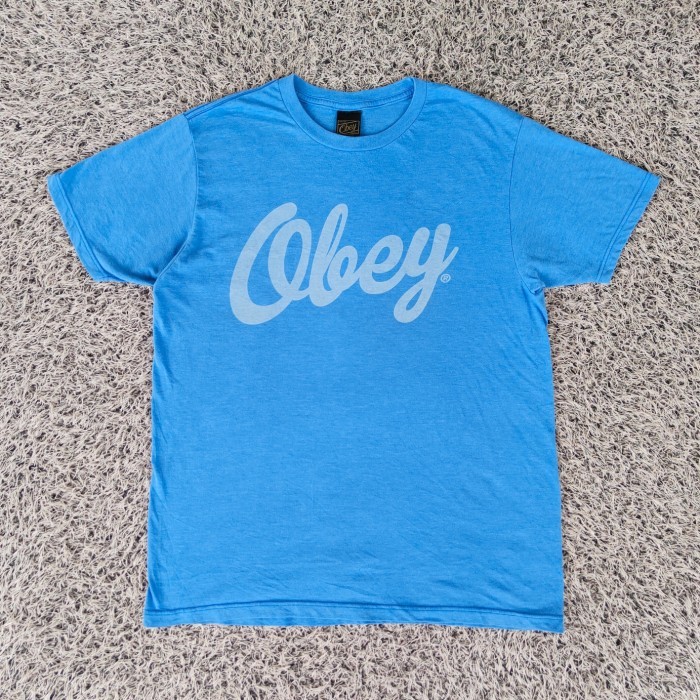 obey stardemark shirt original kaos pria obey original blue