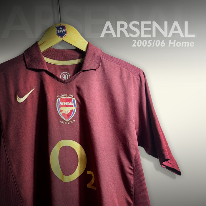 2005-06 ARSENAL HOME SHIRT HENRY #14