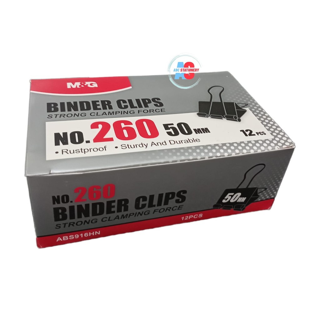

M&G BINDER CLIP 260 ( 12 PCS )
