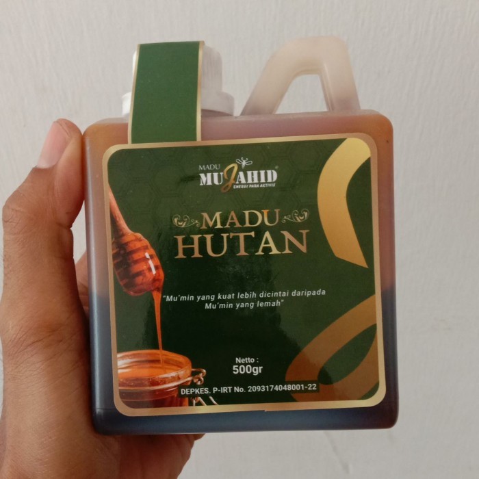 

madu hutan mujahid 500 gr I MADU HUTAN DIJAMIN HALAL