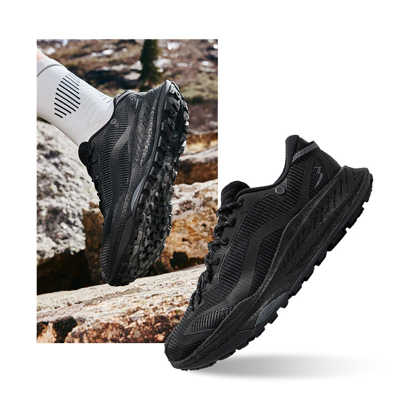 361 Degrees Men Running Shoes Outdoor Off-Road Non-Slip Lightweight Durable Breathable Wear-resistan