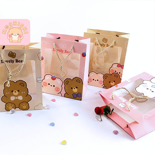

Paper Bag/Hampers/Tas Kado/Tas Hadiah/Tas Karton/Bungkus Kado/Tas Souvenir Tali Motif Lucu