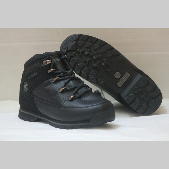 Sepatu Firetrap Rhino Boots Junior  - Black, 29