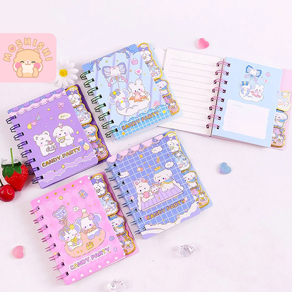 

Notebook/Notes/Memo/Agenda/Buku Catatan/Buku Harian Spiral Candy Party