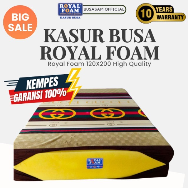 KASUR BUSA ROYAL FOAM 120X200 KASUR SPON MATRAS DELUXE